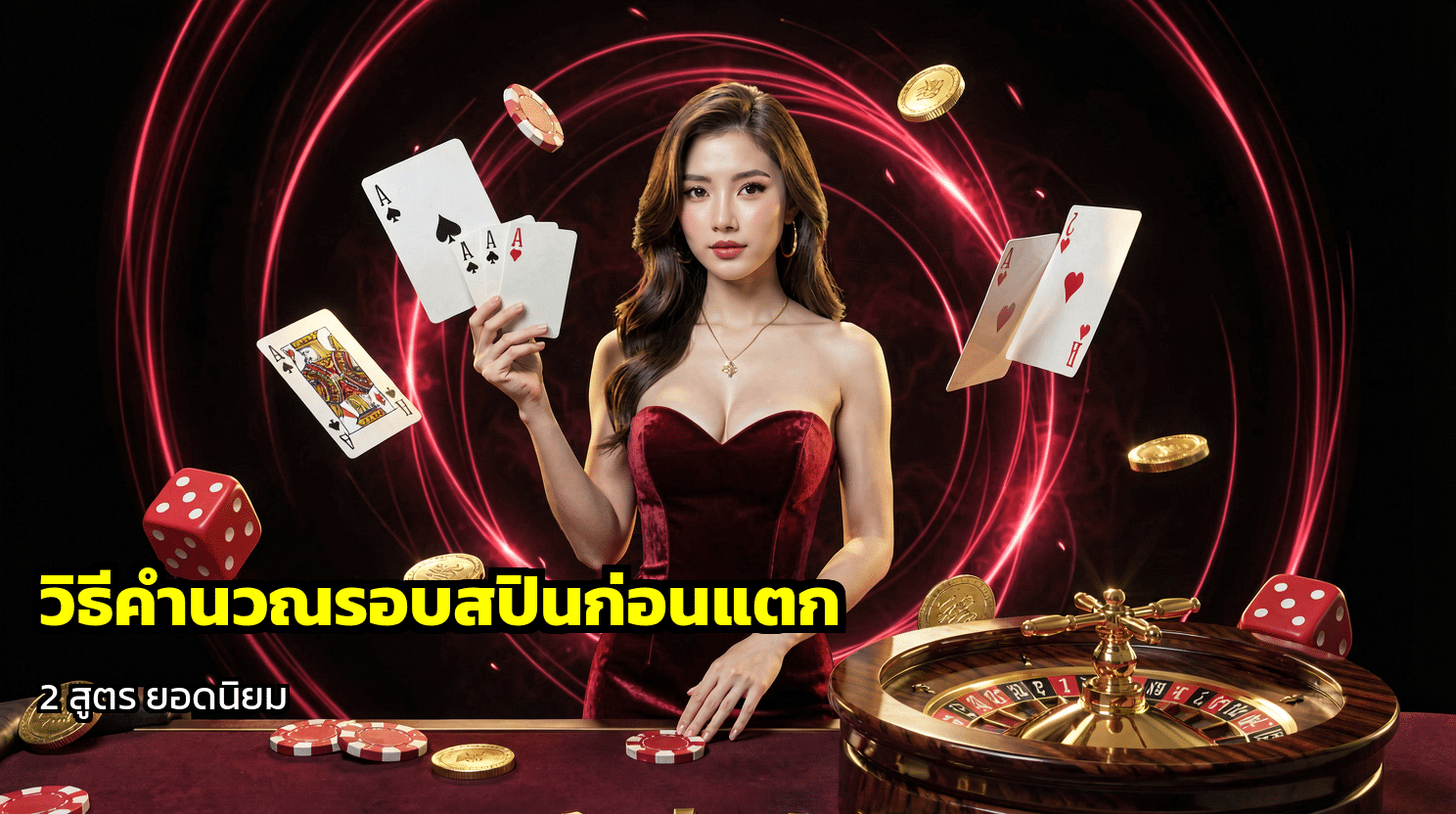 วิธีคำนวณรอบสปินก่อนแตก